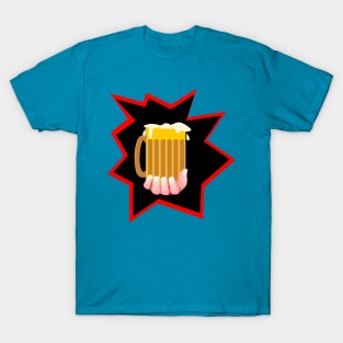 Beer Mug Burst T-Shirt